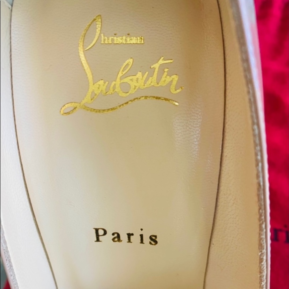 CHRISTIAN LOUBOUTIN patent Yootish 100 NWT SZ 40 - Picture 5 of 9